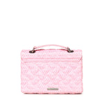 Borsa Kensington in rafia 5582698999 PINK KURT GEIGER 