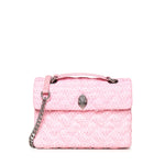Borsa Kensington in rafia 5582698999 PINK KURT GEIGER 