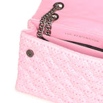 Borsa Kensington in rafia 5582698999 PINK KURT GEIGER 