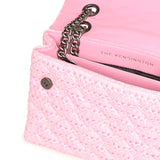 Borsa Kensington in rafia 5582698999 PINK KURT GEIGER 