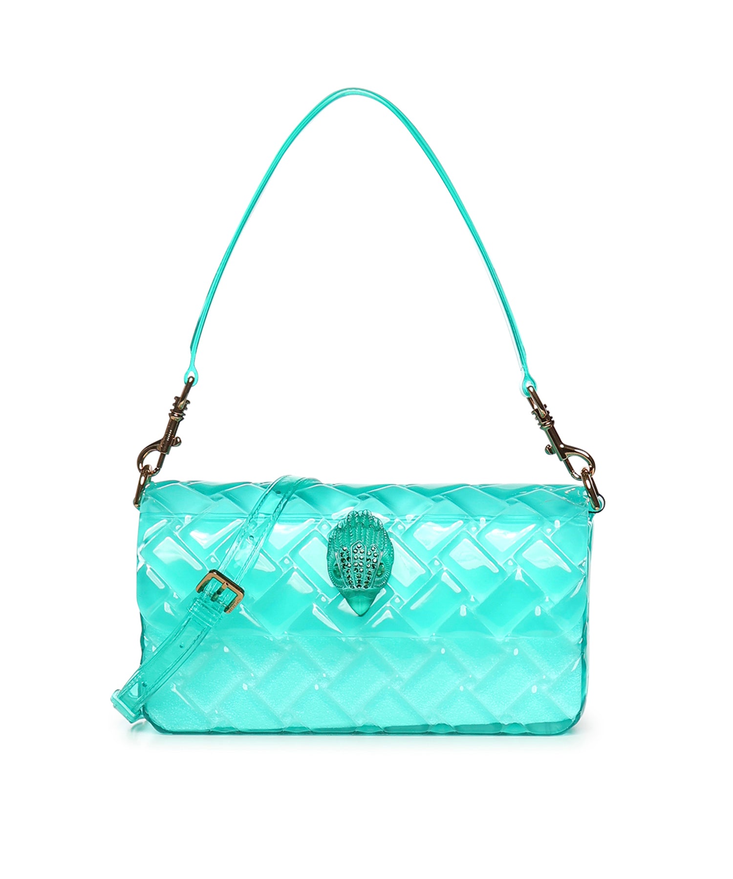Borsa a spalla Kensington Jelly 5585177999 TURQUOISE KURT GEIGER 