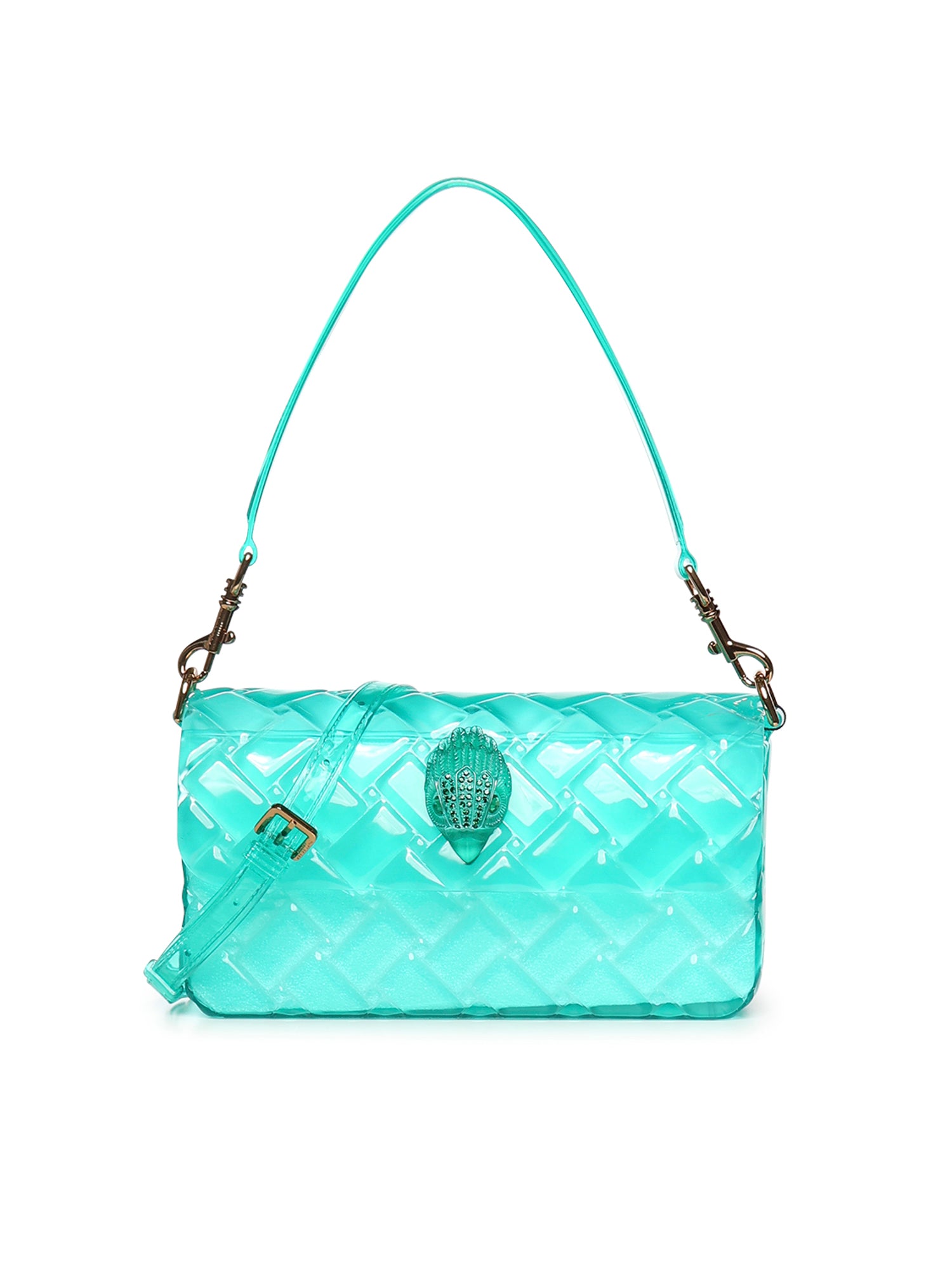 Borsa a spalla Kensington Jelly 5585177999 TURQUOISE KURT GEIGER 