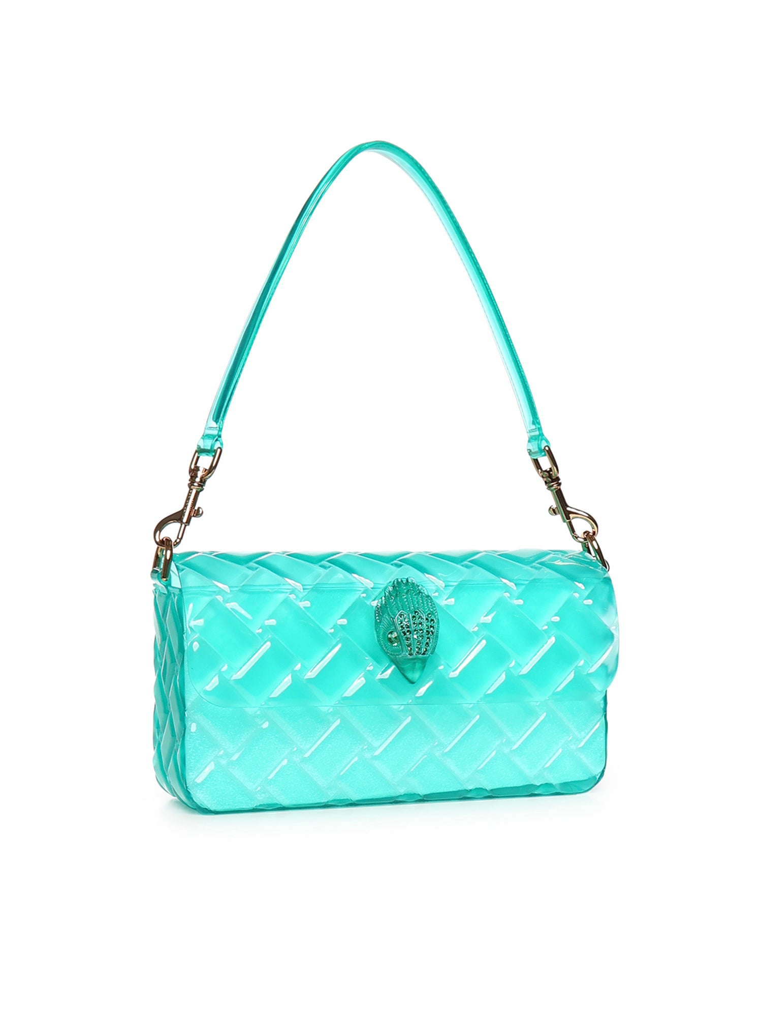 Borsa a spalla Kensington Jelly 5585177999 TURQUOISE KURT GEIGER 