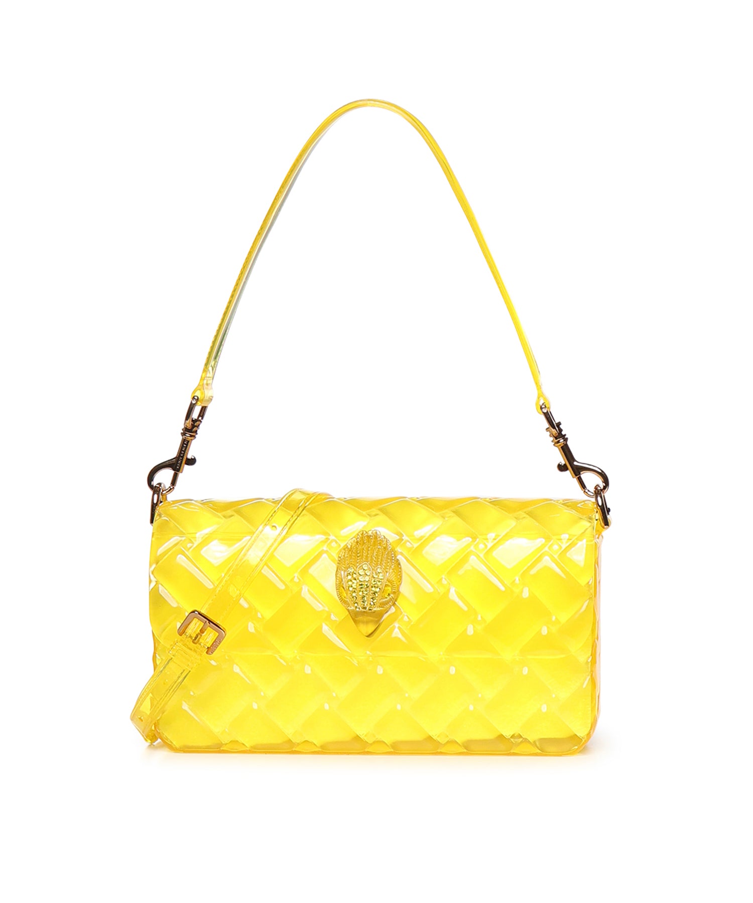 Borsa a spalla Kensington Jelly 5585193999 YELLOW KURT GEIGER 