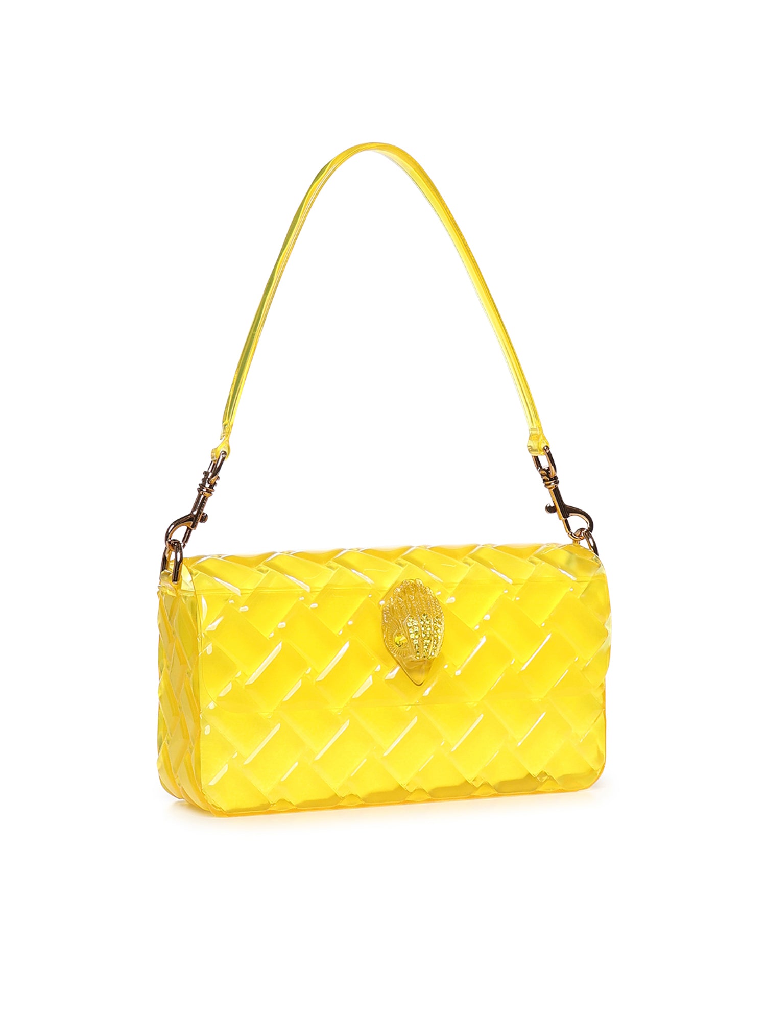 Borsa a spalla Kensington Jelly 5585193999 YELLOW KURT GEIGER 