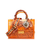 Borsa Jelly Tote in vinile 5585336999 TAN KURT GEIGER 