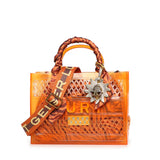 Borsa Jelly Tote in vinile 5585336999 TAN KURT GEIGER 