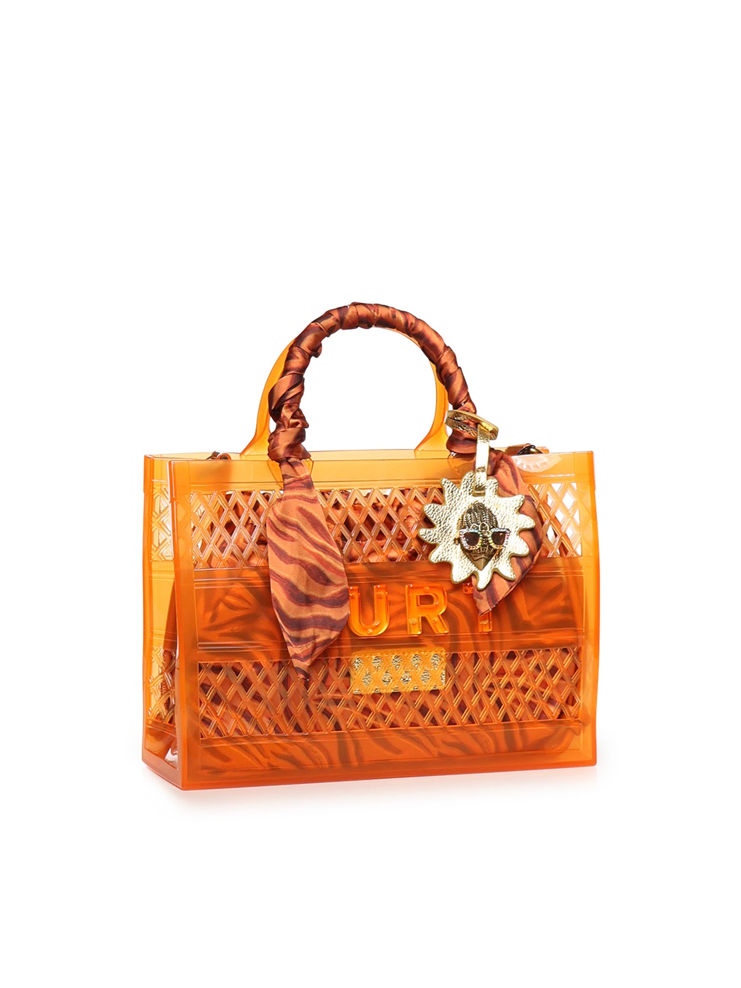 Borsa Jelly Tote in vinile 5585336999 TAN KURT GEIGER 