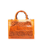 Borsa Jelly Tote in vinile 5585336999 TAN KURT GEIGER 