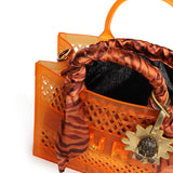 Borsa Jelly Tote in vinile 5585336999 TAN KURT GEIGER 