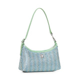 Borsa a spalla Kurt con cristalli 5586086609 BLUE KURT GEIGER 