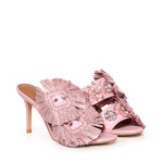 Mules in rafia 5595798999 PINK KURT GEIGER 