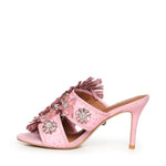 Mules in rafia 5595798999 PINK KURT GEIGER 