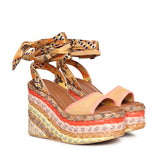 Sandali Chelsea con zeppa 5597294209 MUSTARD KURT GEIGER 