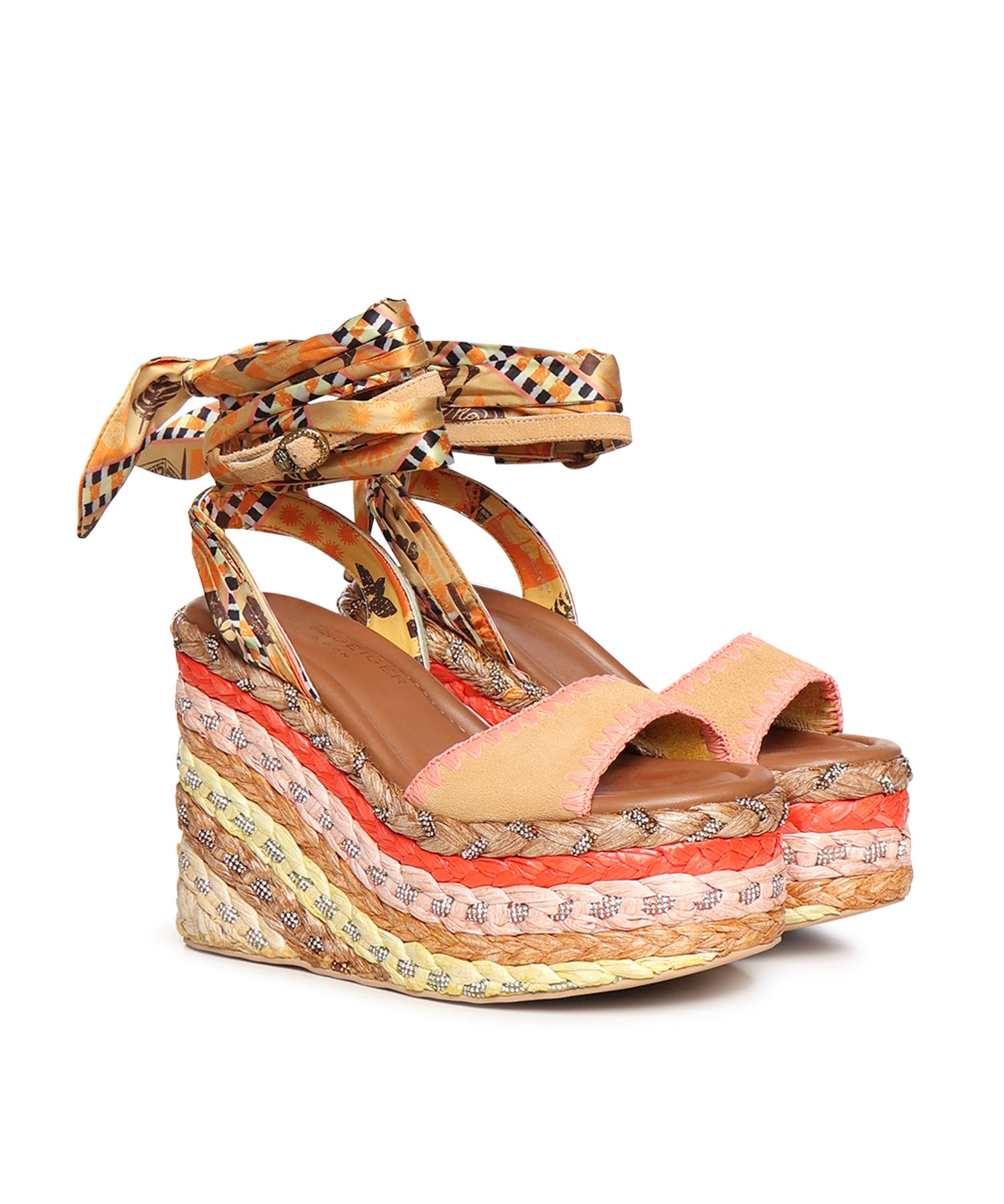 Sandali Chelsea con zeppa 5597294209 MUSTARD KURT GEIGER 