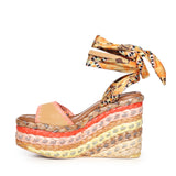 Sandali Chelsea con zeppa 5597294209 MUSTARD KURT GEIGER 