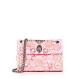 Borsa mini Kensington in rafia 5603498999 PINK KURT GEIGER 