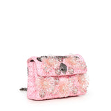 Borsa mini Kensington in rafia 5603498999 PINK KURT GEIGER 