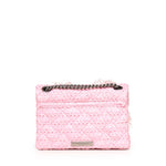 Borsa mini Kensington in rafia 5603498999 PINK KURT GEIGER 