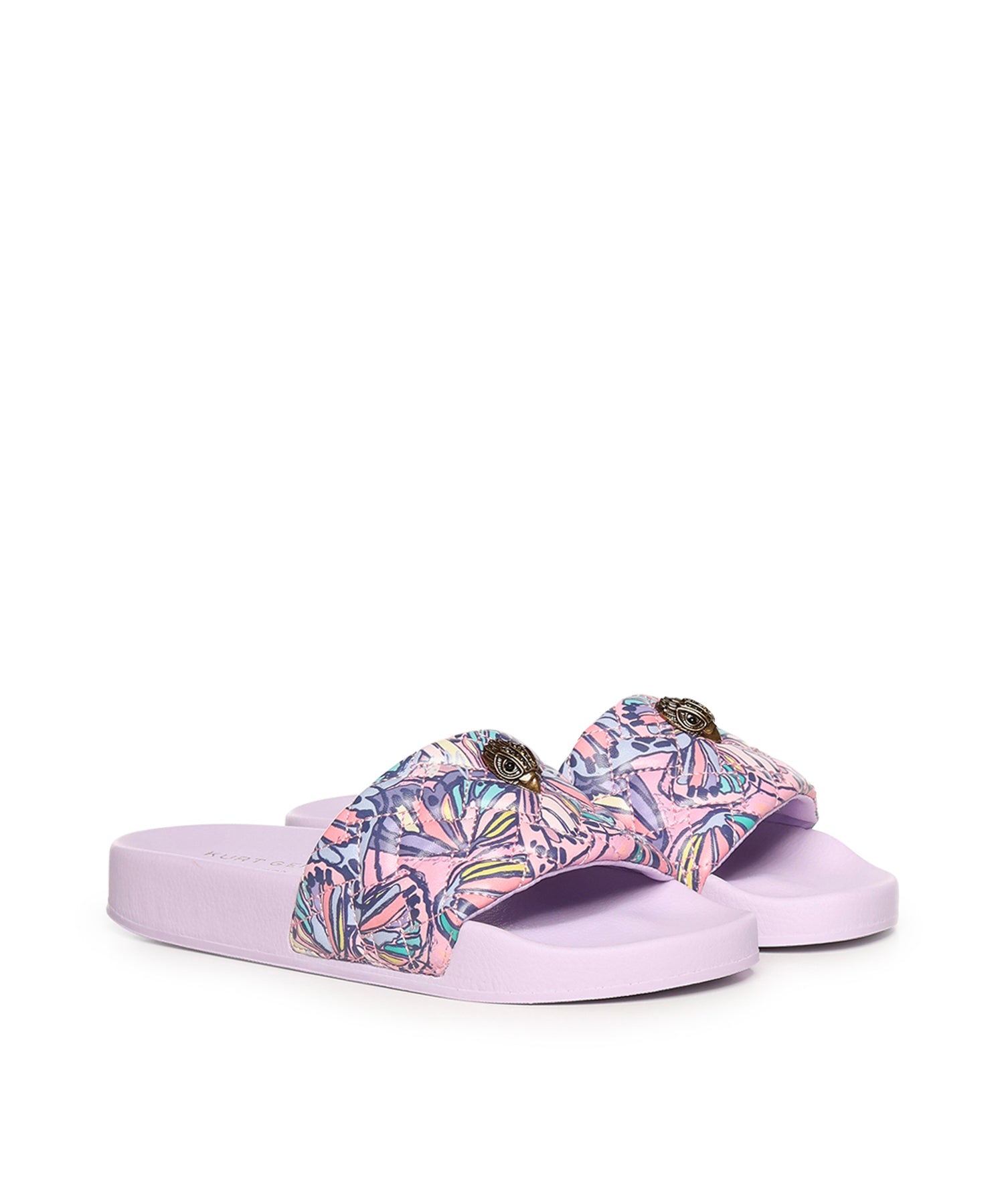 Slide Meena Eagle con logo 7400295999 LILAC KURT GEIGER 