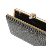 Clutch Kensington con cristalli 9102909609 BLACK KURT GEIGER 