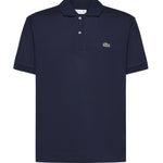 Polo in cotone con logo<BR/> 1212 166 LACOSTE 
