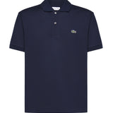 Polo in cotone con logo<BR/> 1212 166 LACOSTE 