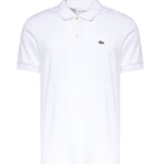 Polo in jersey di cotone con logo DH2050 001 LACOSTE 