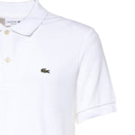 Polo in jersey di cotone con logo DH2050 001 LACOSTE 