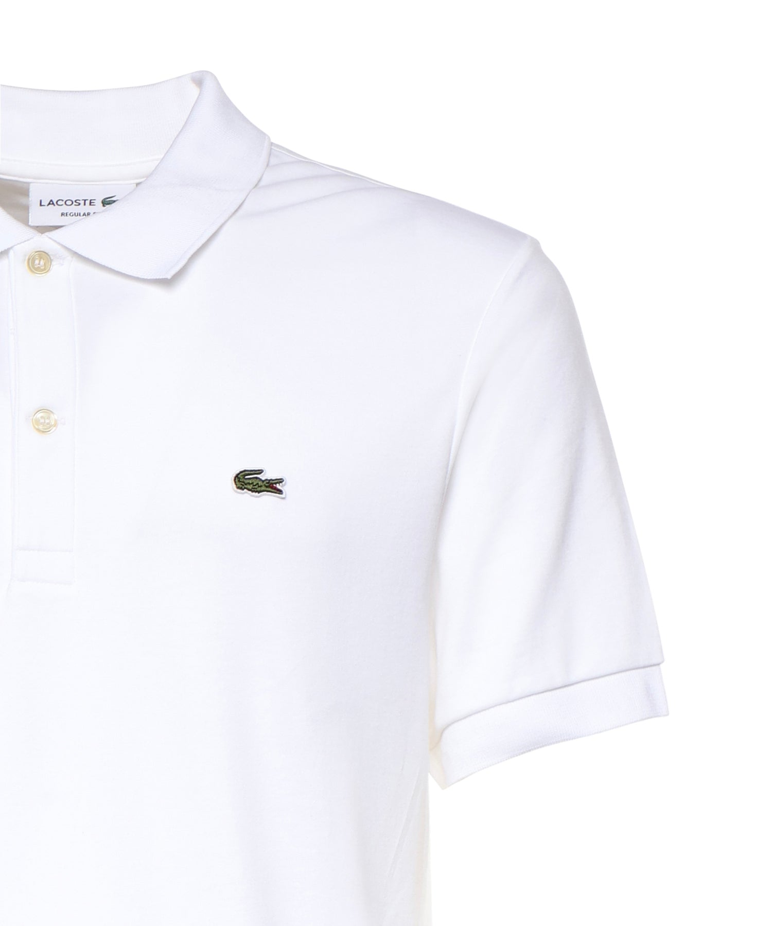 Polo in jersey di cotone con logo DH2050 001 LACOSTE 