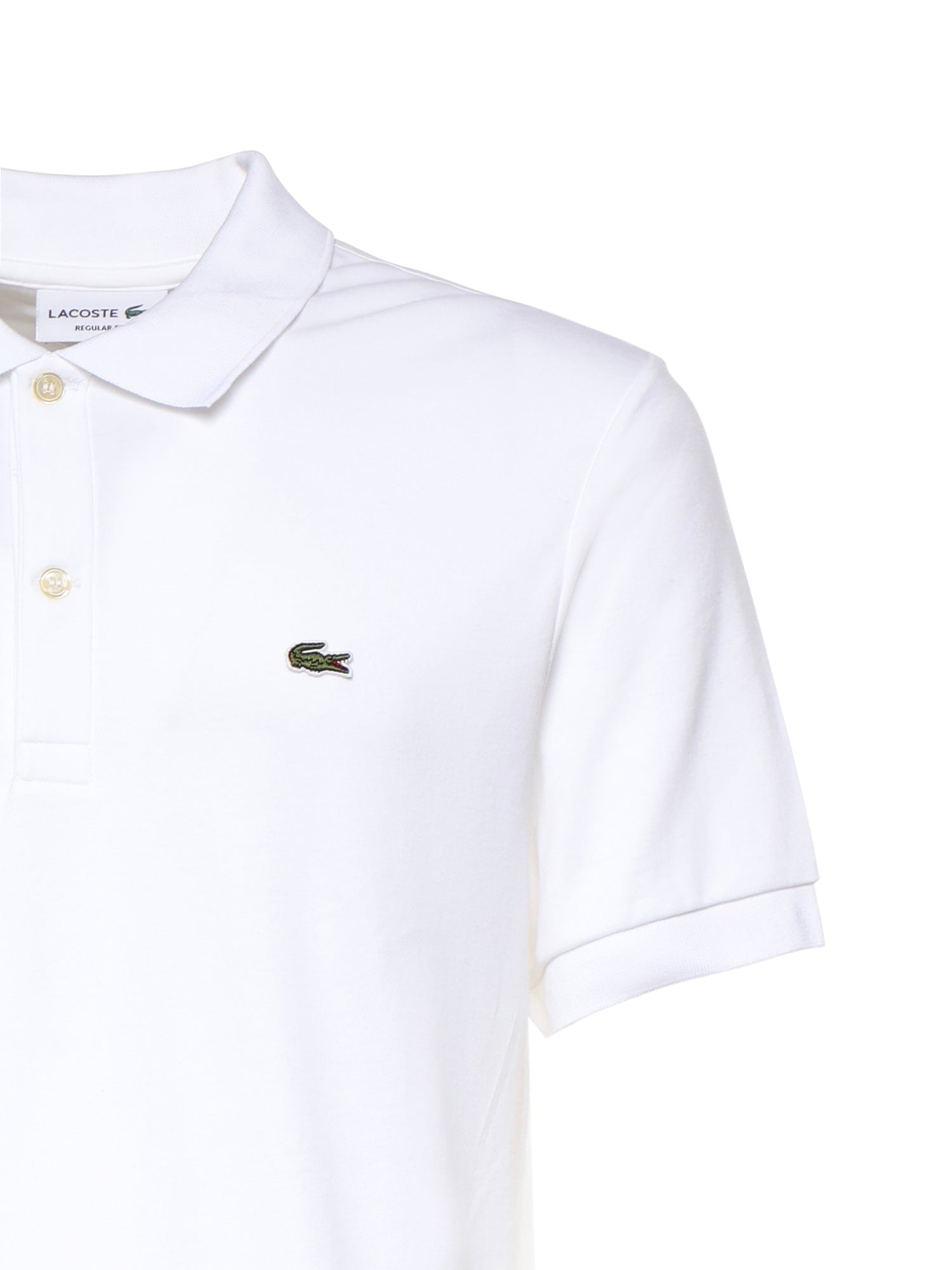 Polo in jersey di cotone con logo DH2050 001 LACOSTE 