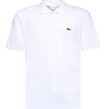 Polo in misto cotone con logo PH9851 001 LACOSTE 