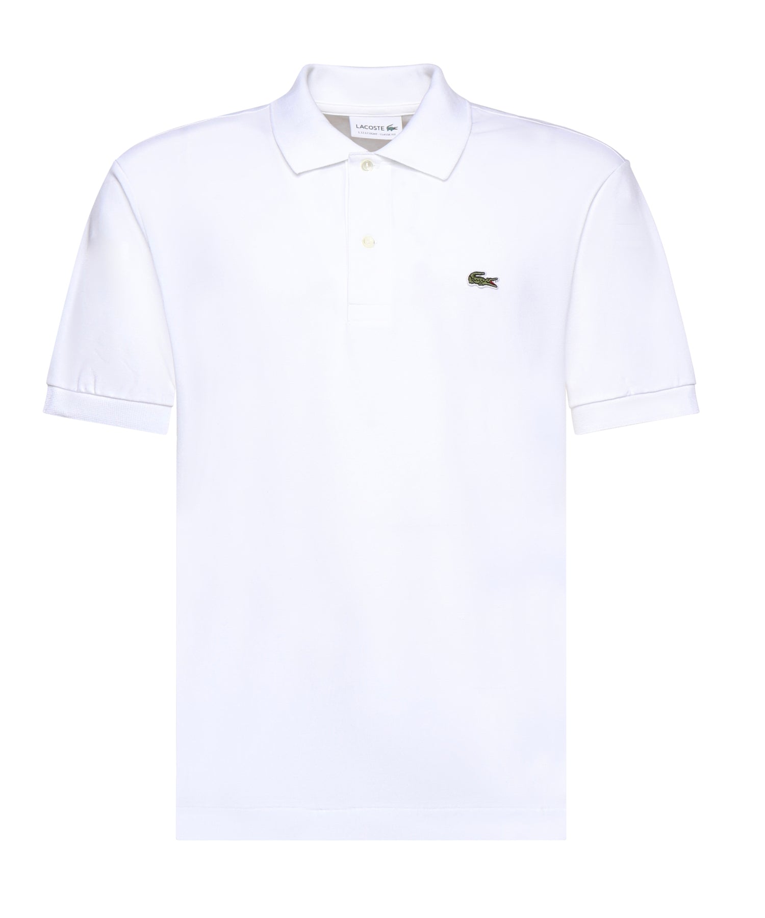 Polo in misto cotone con logo PH9851 001 LACOSTE 