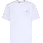 T-shirt in cotone con logo TH0876 001 LACOSTE 