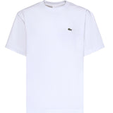 T-shirt in cotone con logo TH0876 001 LACOSTE 
