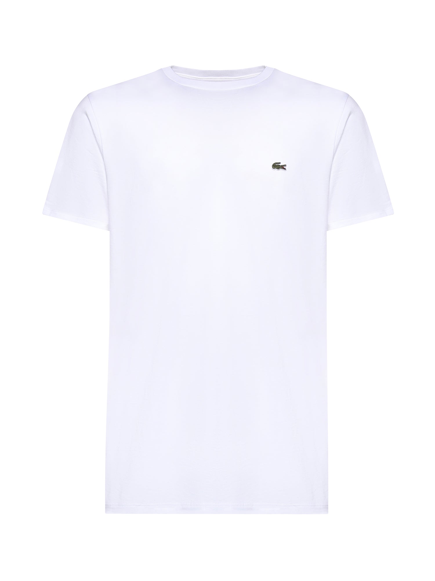 T-shirt in cotone con logo TH6709 001 LACOSTE 