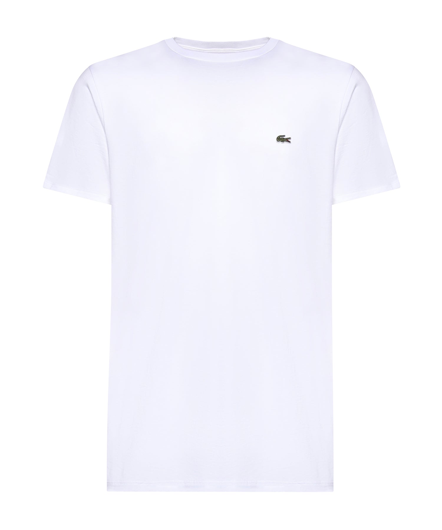 T-shirt in cotone con logo TH6709 001 LACOSTE 