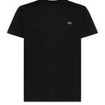 T-shirt in cotone con logo<BR/> TH6709 031 LACOSTE 