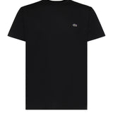 T-shirt in cotone con logo<BR/> TH6709 031 LACOSTE 