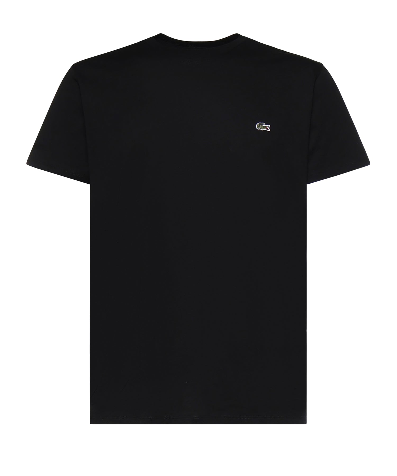 T-shirt in cotone con logo<BR/> TH6709 031 LACOSTE 