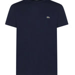 T-shirt in cotone con logo TH6709 166 LACOSTE 