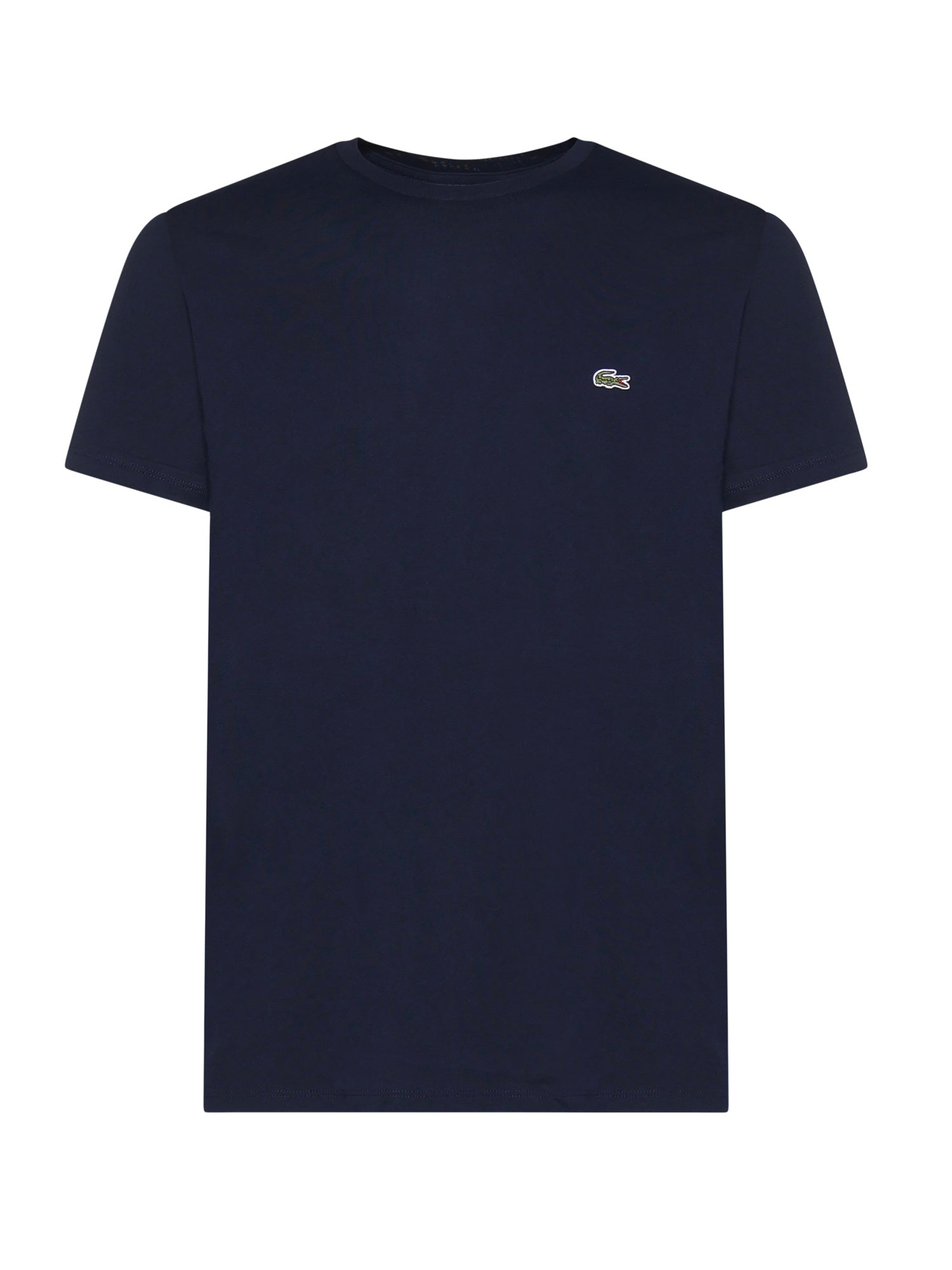 T-shirt in cotone con logo TH6709 166 LACOSTE 