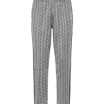 Pantalone jogger con monogramma jacquard XH1440 41I LACOSTE 