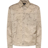 Shacket in nylon jacquard CM00013UL 12855J2154 LAMINAR 