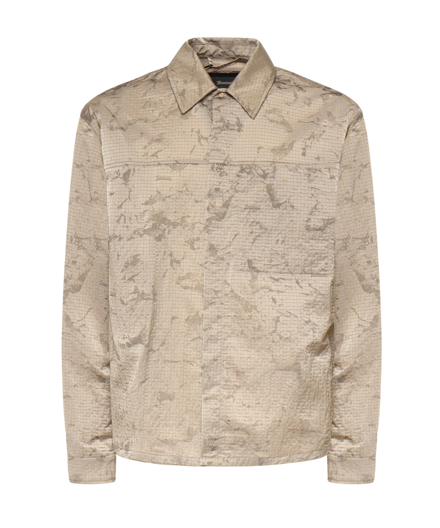 Shacket in nylon jacquard CM00013UL 12855J2154 LAMINAR 