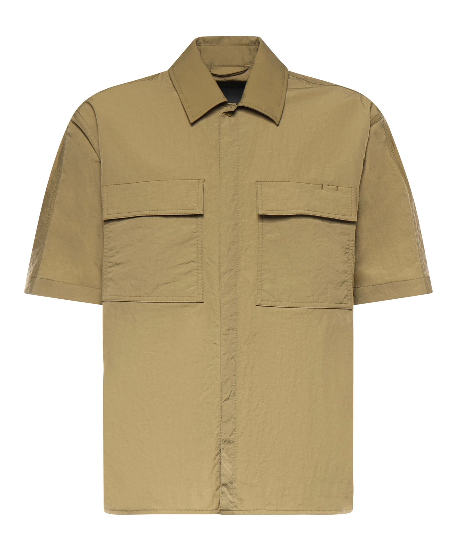 Camicia in tech-crincle CM00015UL 128277305 LAMINAR 