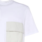 T-shirt in cotone con taschino JG00072UL 521321000 LAMINAR 