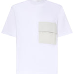T-shirt in cotone con taschino JG00072UL 521321000 LAMINAR 