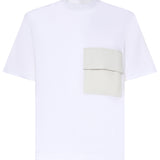 T-shirt in cotone con taschino JG00072UL 521321000 LAMINAR 