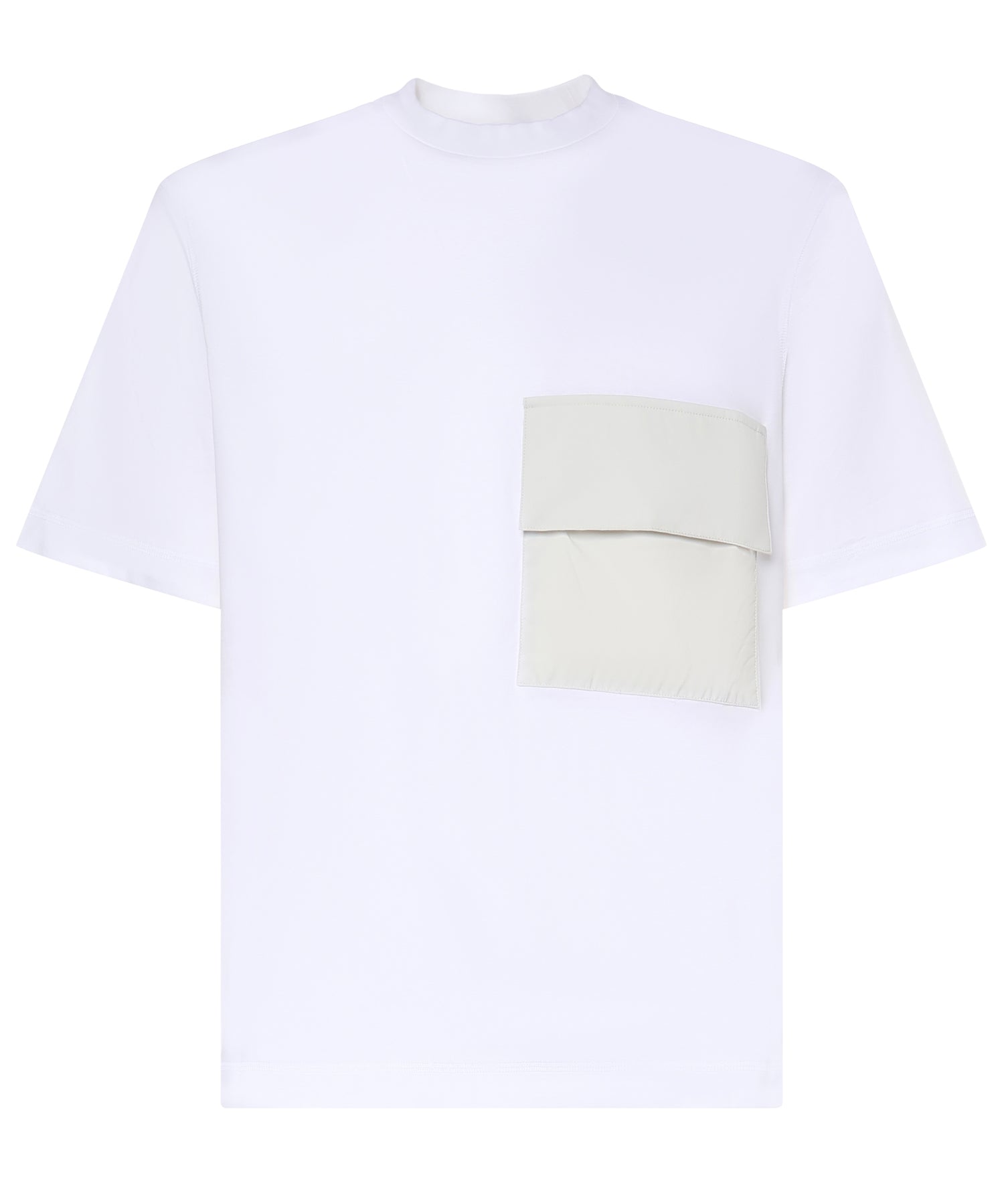 T-shirt in cotone con taschino JG00072UL 521321000 LAMINAR 